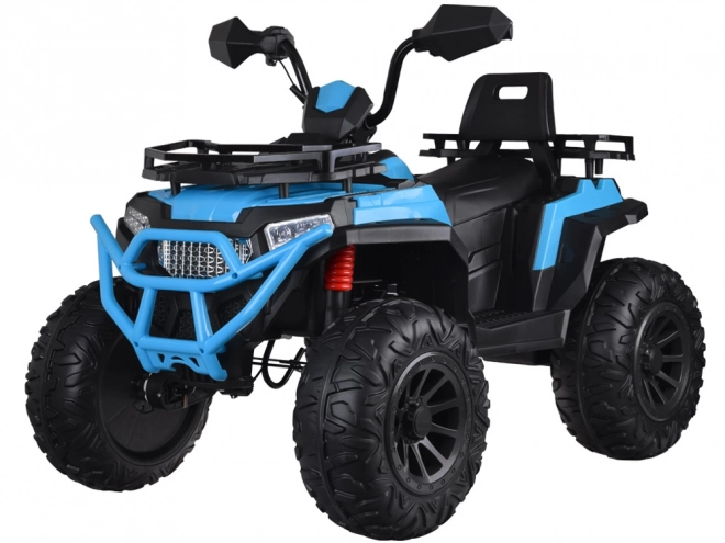 Grande quad per bambini a batteria 4x4 – blu