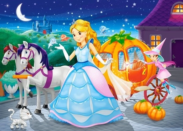 Puzzle 60 pezzi Cenerentola