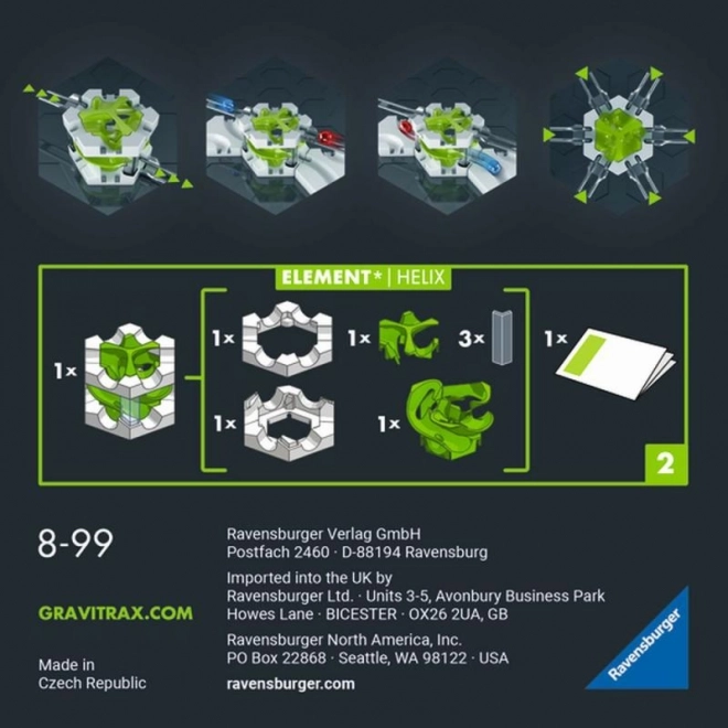 Set di costruzione Gravitrax PRO Aggiunta Helix