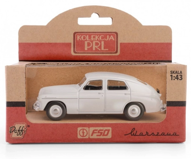 Auto d'epoca PRL WARSZAWA M20 - Bianco