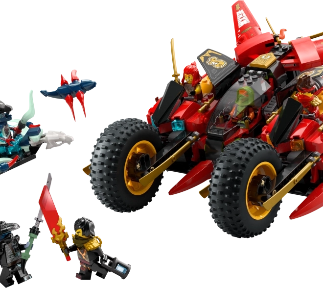 Lego Ninjago Veicolo da combattimento dei ninja 3 in 1