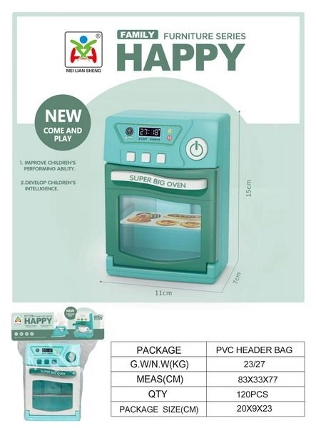 Forno giocattolo con effetti