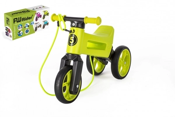 Bicicletta Equilibrio Funny Wheels Rider SuperSport arancione 2 in 1 – Verde