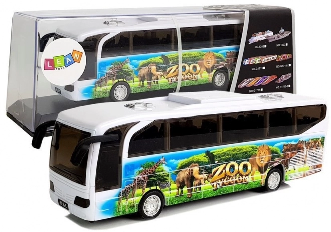 Autobus da safari africano con luci e suoni