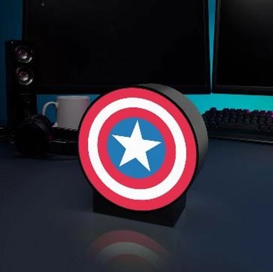 Lampada a LED di Capitan America