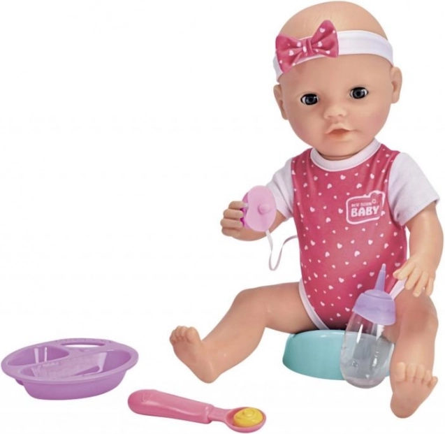 Bambola New Born Baby Hungry 38 cm