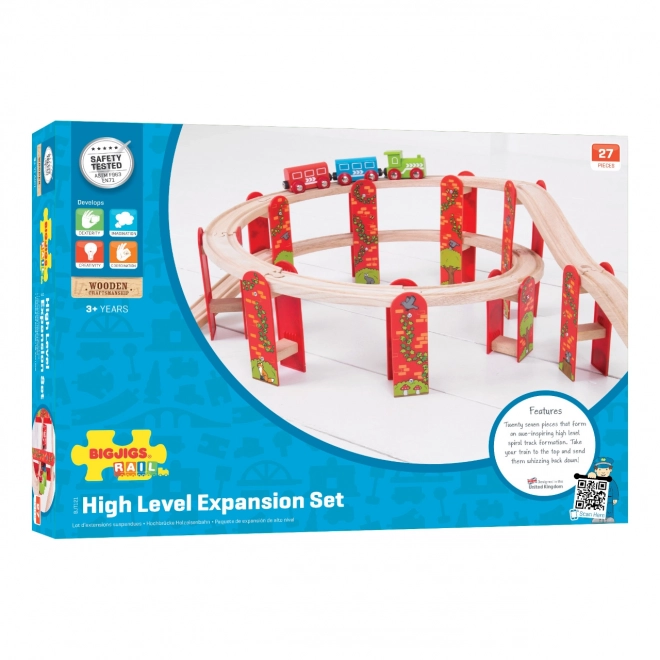 Set Ferroviario Multilivello Bigjigs Rail