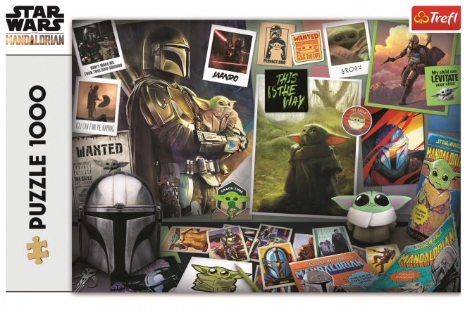 Puzzle TREFL The Mandalorian: Grogu 1000 pezzi