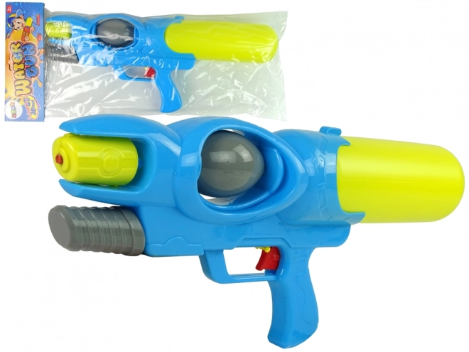 Pistola ad acqua per giardino giallo-blu