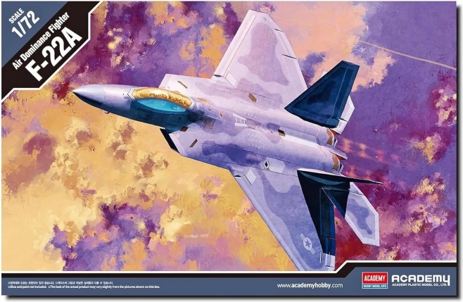 Modello in plastica dell’aereo F-22A Raptor