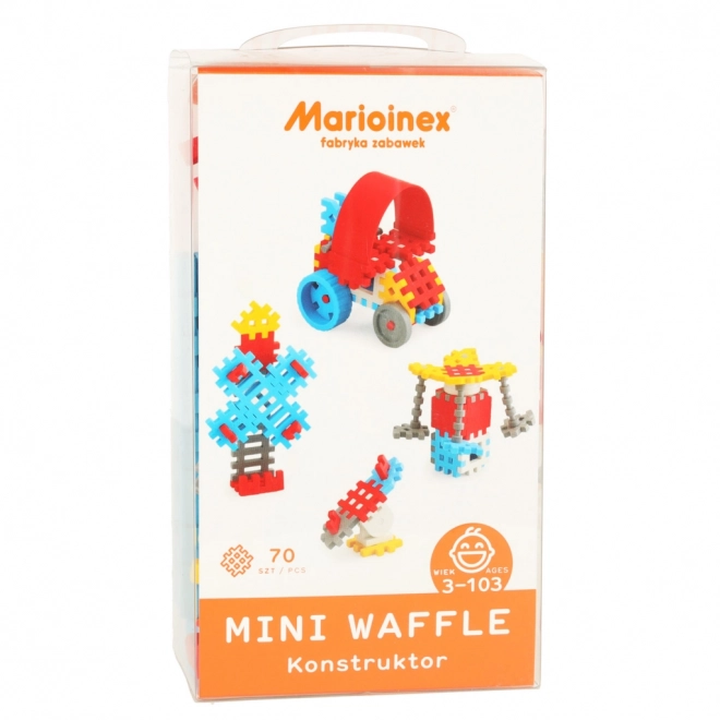 Klocki da costruzione mini waffle Marioinex 70 pezzi per bambini