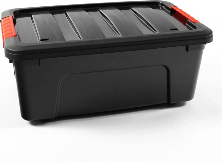 Chiusura sicura e facile impilabilità