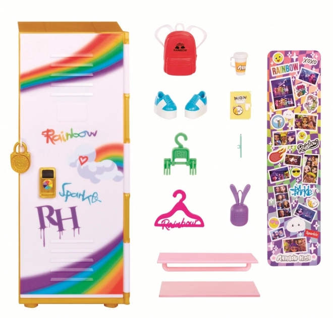 Armadio da scuola Rainbow High