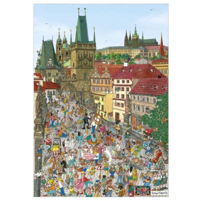 Puzzle Torre Carlo, Praga 500 pezzi