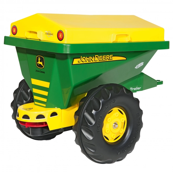 Rolly Toys rimorchio spargisale/seminatrice 2 in 1 John Deere