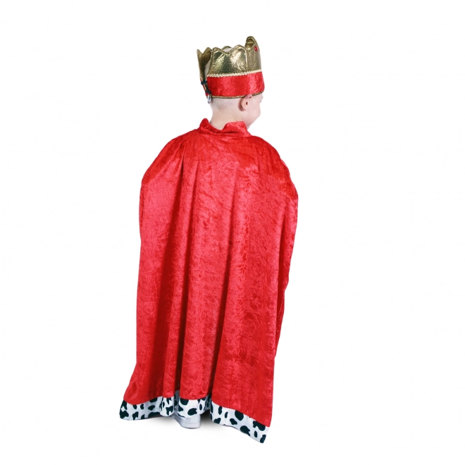 Costume per bambini mantello reale