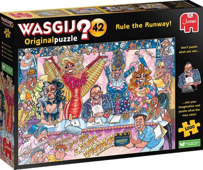 Puzzle JUMBO Wasgij Original 42: La sfida delle drag queen