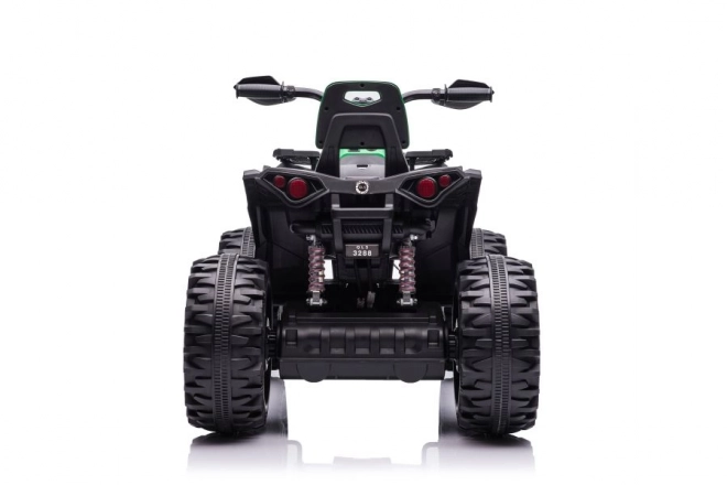 Quad elettrico verde per bambini