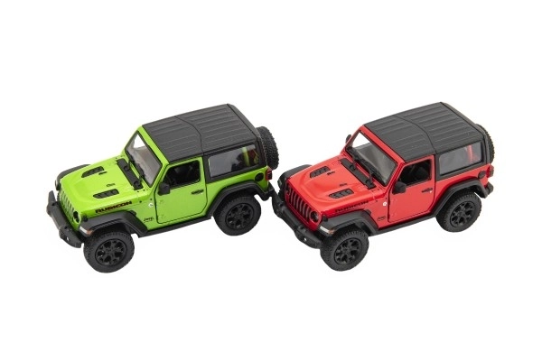 Modellino Jeep Wrangler 2018 con Tetto Fisso