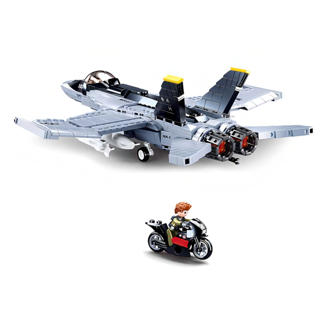 Gioco d’azione con minifigure e moto