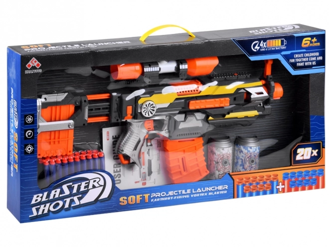 Grande blaster giocattolo con mirino