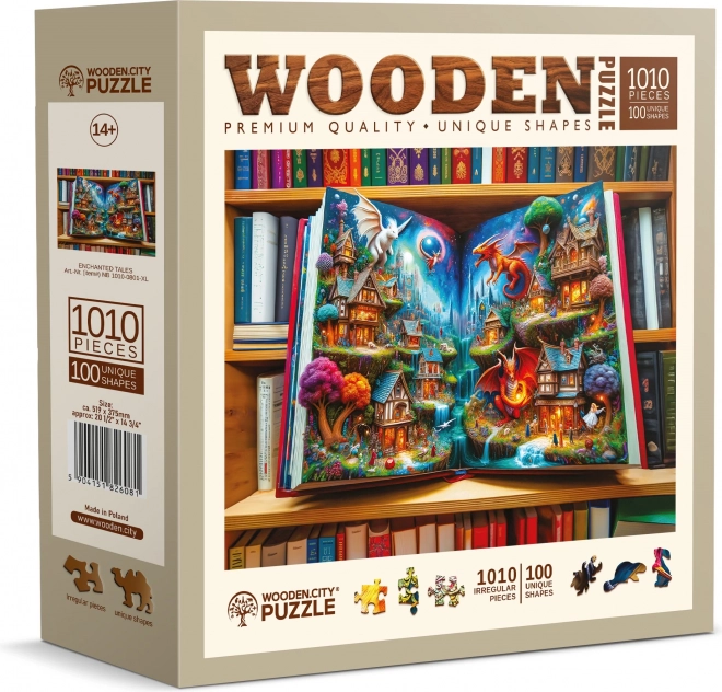 Puzzle in legno favole magiche 1010 pezzi