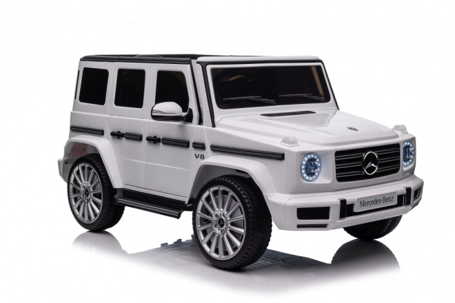 Auto elettrico Mercedes G500 Bianco 4x4