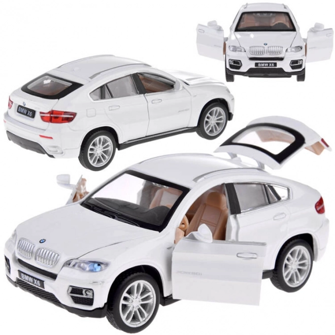 Auto metallo BMW X6 giocattolo scala 1:32