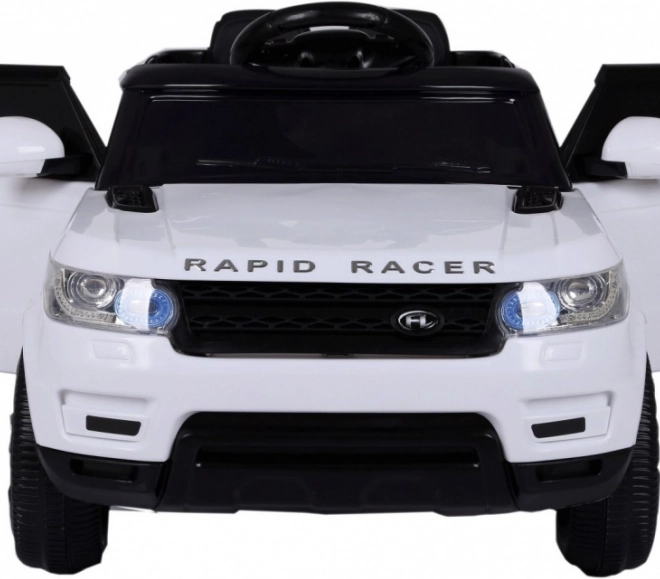 Macchinina elettrica Land Rapid Racer – Bianco
