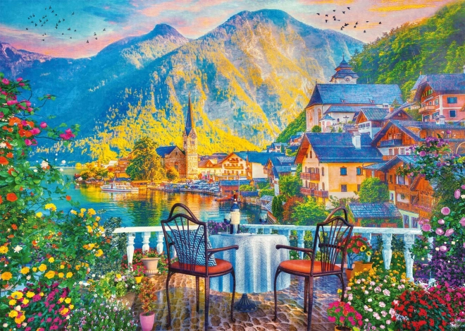 Puzzle paesaggistico di Hallstatt 1000 pezzi