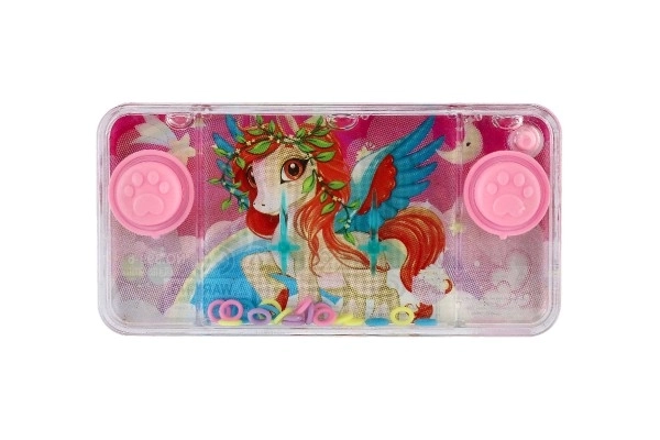 Gioco d'acqua puzzle con unicorno