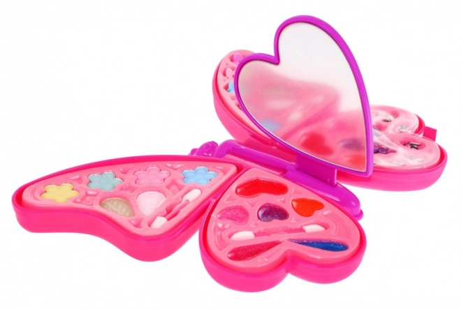 Set di cosmetici Farfalla Rosa per Bambini 5+ Trucco e Accessori per Capelli e Unghie