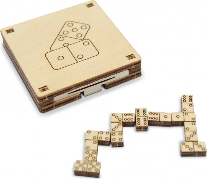 Puzzle 3D in legno - Gioco del Domino