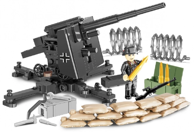 Flak 8,8 cm della COBI 1:35 con Miniatura