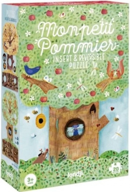 Londji puzzle doppio lato Estate e Inverno animali