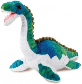 Dinosauro Plesiosaurus di peluche 16x30 cm