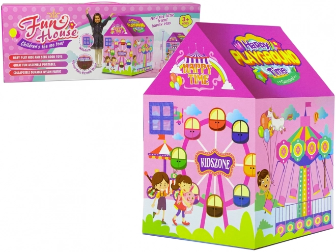 Tenda Parco Giochi Bambini Rosa