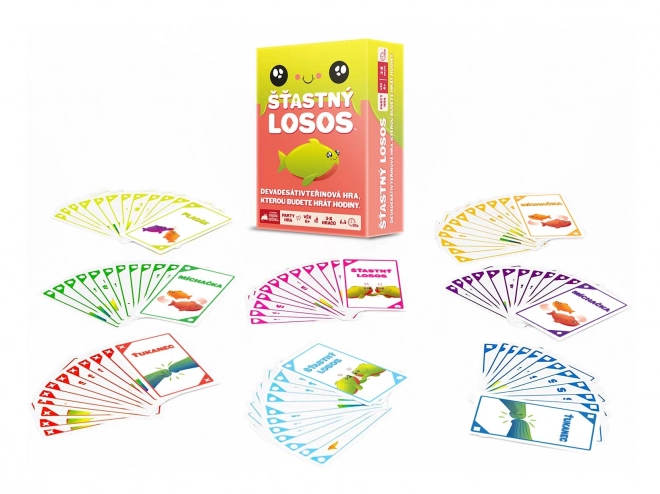 Gioco di carte divertente Šťastný Losos