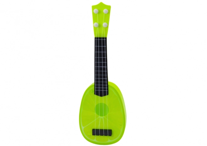 Ukulele per bambini chitarra mini 4 corde motif lime verde