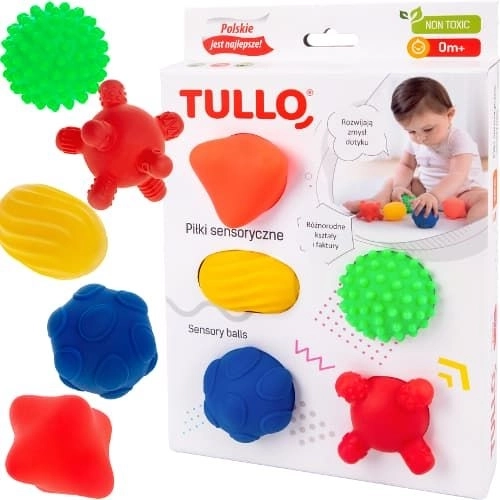 Palline Sensoriali 5 pezzi - Tullo