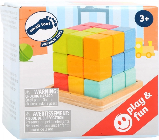 Small Foot Tetris 3D in legno