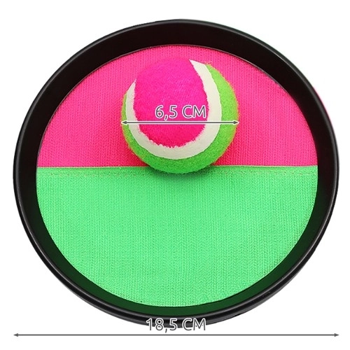 Gioco con palline velcro Set di racchette e palla