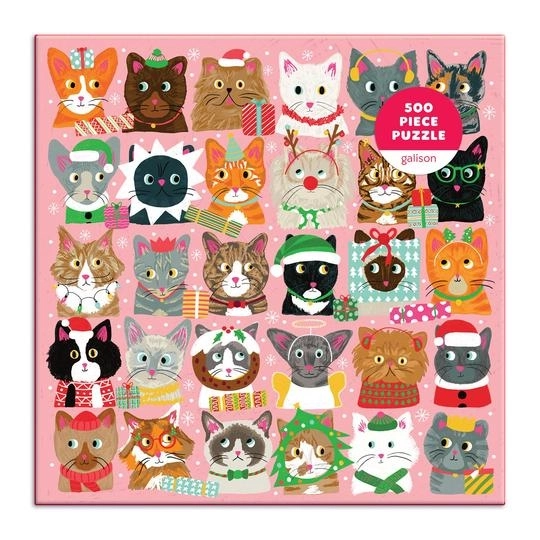 Puzzle Festive Cats 500 Pezzi