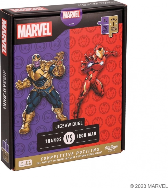 Puzzle doppio Marvel Avengers: Thanos vs Iron Man