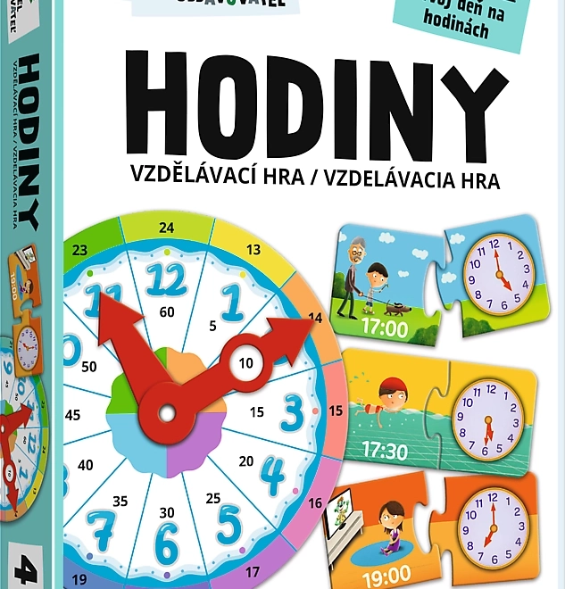 Trefl Gioco Educativo Piccolo Esploratore: Orologi