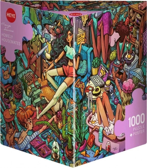 Puzzle Compagni Di Casa HEYE 1000 Pezzi