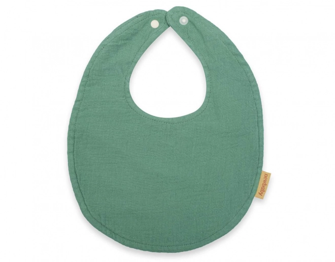 Bavaglino in mussola New Baby verde