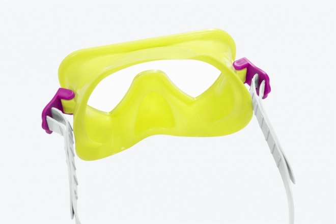 Set da immersione Bestway maschera gialla, pinne, tubo 25039