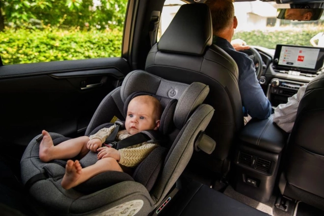 Seggiolino Auto MoMi Emi i-Size Grigio