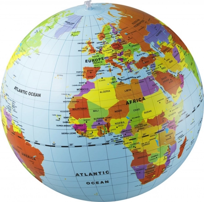 Globo del mondo gonfiabile 50 cm